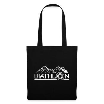 biathlon  - Sac en tissu - noir - Devant