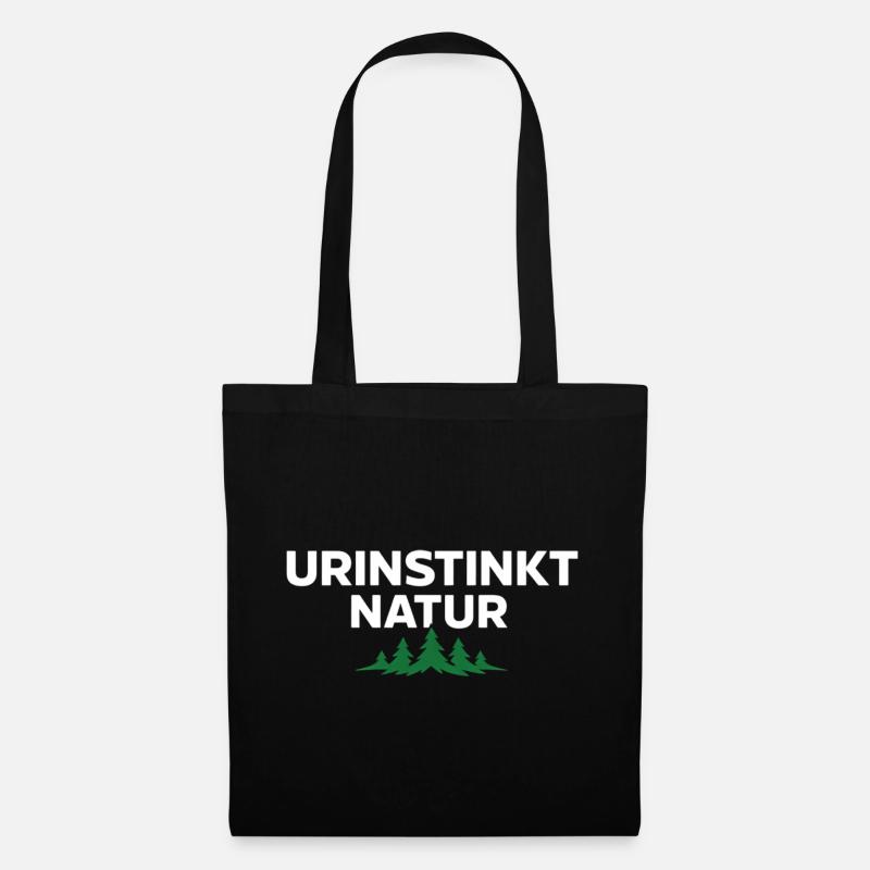 Primal Instinct Nature – Strong Nature Statement - Tote Bag - black