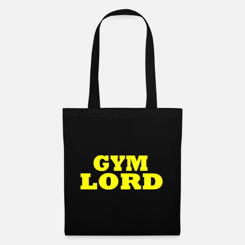 Gym Lord - Stoffbeutel - Schwarz