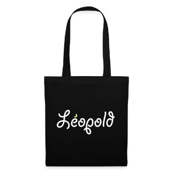 Léopold - Sac en tissu - noir - Devant