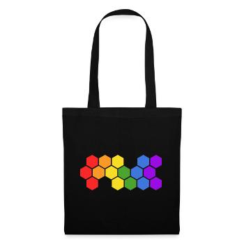 lgbt pride love gay human pan queer lgbtq rules - Tote Bag - black - Front
