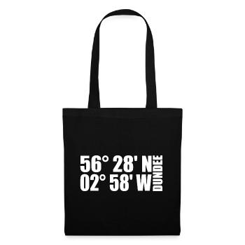 Coordonnées dundee - Sac en tissu - noir - Devant