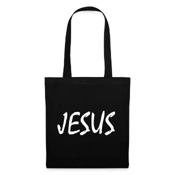 Jesus - Sac en tissu - noir - Devant