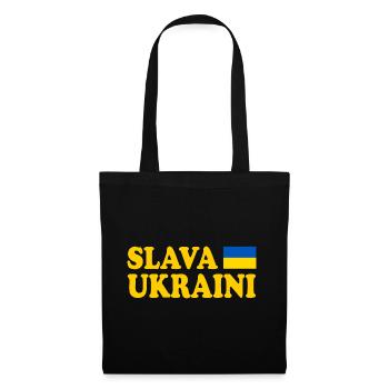 Slava ukraini ukraine - Tote Bag - black - Front