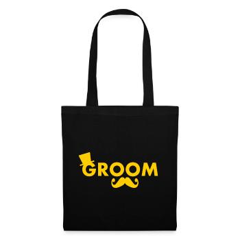 Groom - Stoffbeutel - Schwarz - Vorne