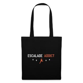 Climbing addict - Tote Bag - black - Front