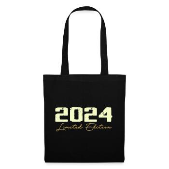 2024 Édition Limitée - 2024 Cadeau D'anniversaire - Sac en tissu - noir - Devant