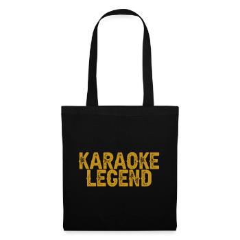 Karaoke Legend 3 - Tote Bag - black - Front