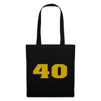 ANNIVERSARY. HAPPY BIRTHDAY. HAPPY BIRTHDAY. - Tote Bag - black - Front