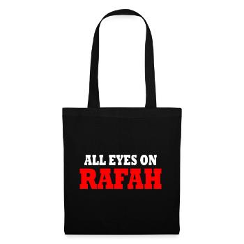 all eyes on rafah - Sac en tissu - noir - Devant