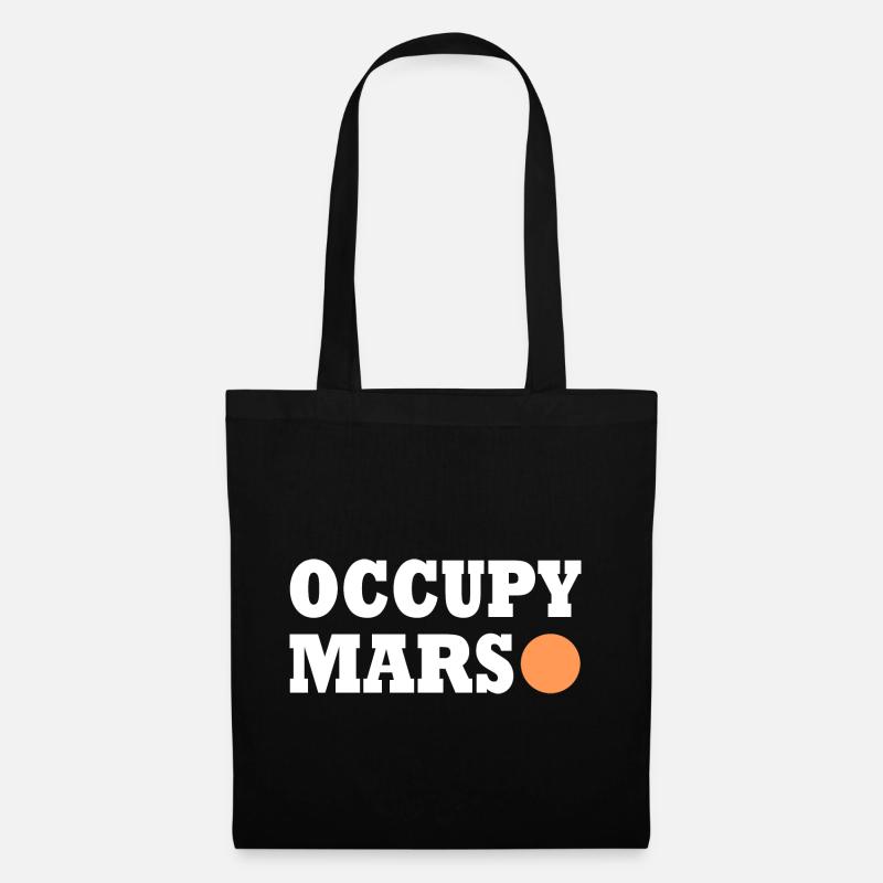 Occupy Mars - Stoffbeutel - Schwarz
