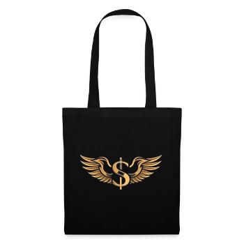 Dollar Liberté - Sac en tissu - noir - Devant