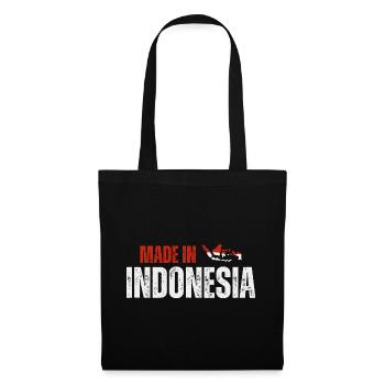 Made in Indonesia, Indonesian pride - Tote Bag - black - Front