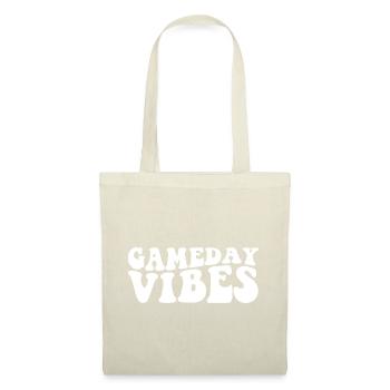 Spieltags-Vibes im Enthusiasten-Stil - Stoffbeutel - Natur - Vorne