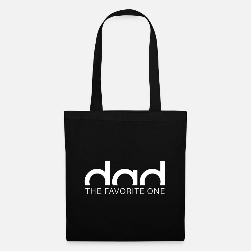 dad – the favorite one. - Stoffbeutel - Schwarz