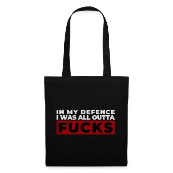 Bold Expressive Protest Design - Tote Bag - black - Front