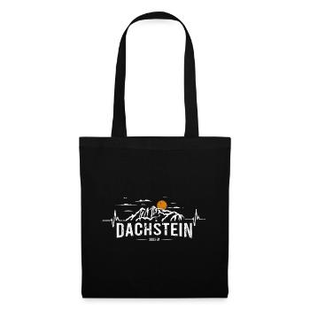 Dachstein Ramsau Austria Heartbeat - Tote Bag - black - Front
