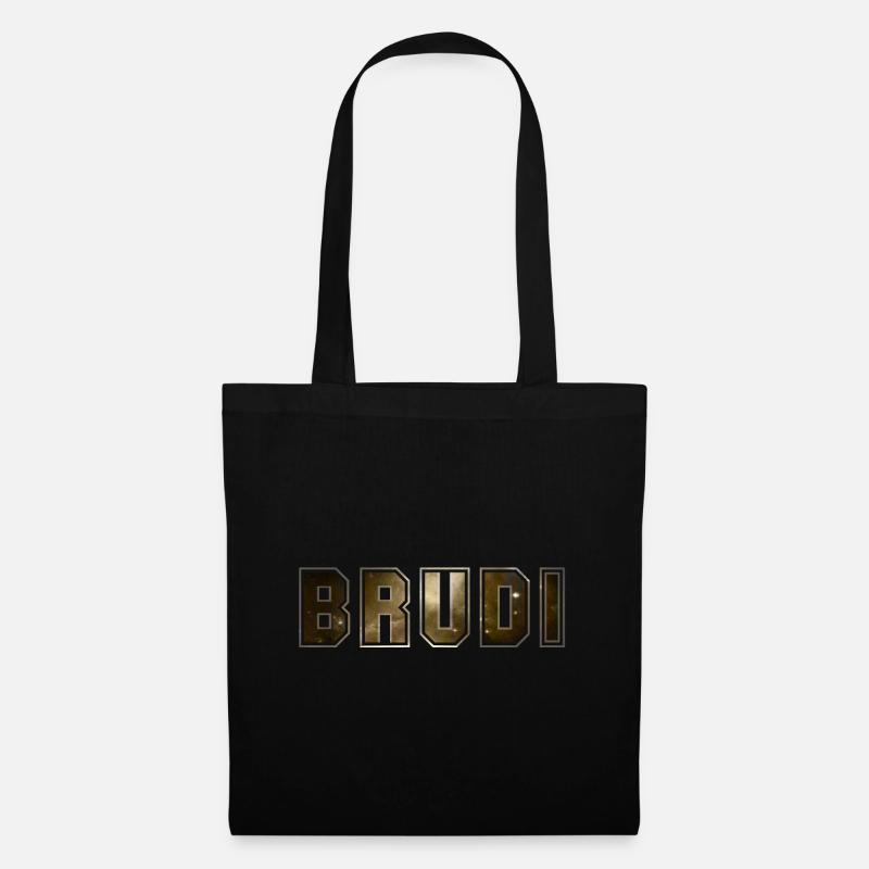 Brudi - Stoffbeutel - Schwarz