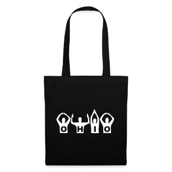 ohio Graphique - Sac en tissu - noir - Devant