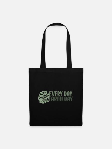 Every Day - Earth Day - Tote Bag - black
