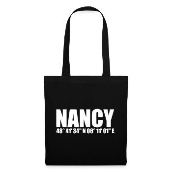 Coordonnées Nancy - Sac en tissu - noir - Devant