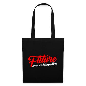 Future Moon Traveller 3 - Tote Bag - black - Front