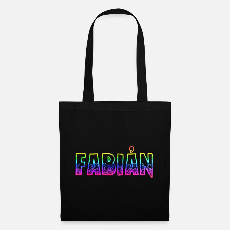 Fabian RS Rainbow - Tote Bag - black