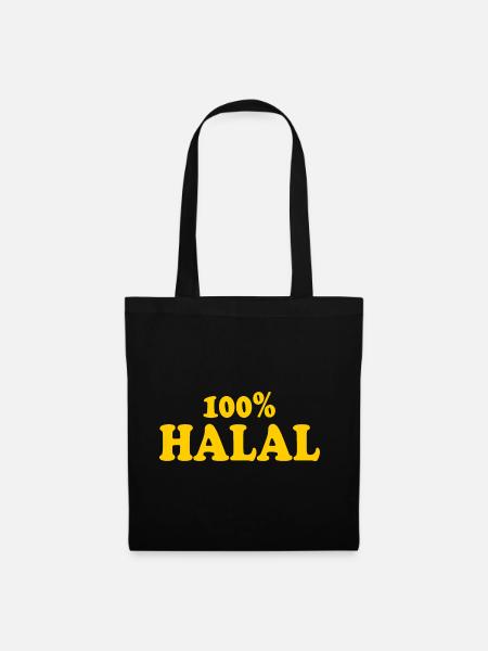 Halal - Stoffbeutel - Schwarz