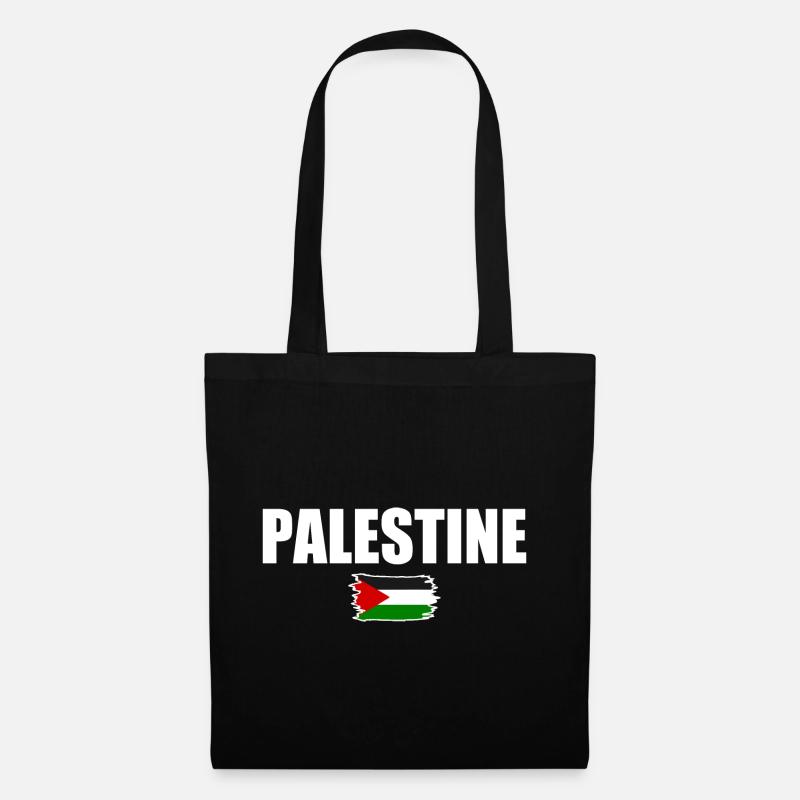 Palästina Palestina - Stoffbeutel - Schwarz
