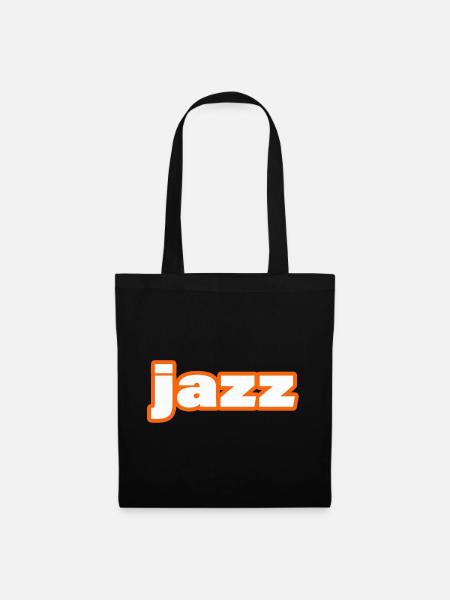 JAZZ - Stoffbeutel - Schwarz