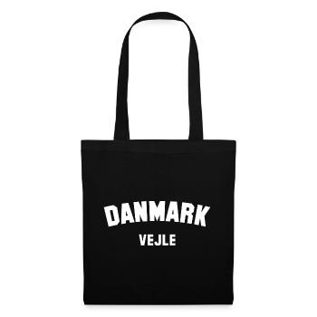 VEJLE, Denmark, Denmark - Tote Bag - black - Front