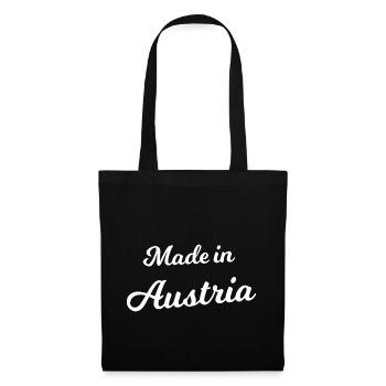 Made in beautiful Austria - Tote Bag - black - Front