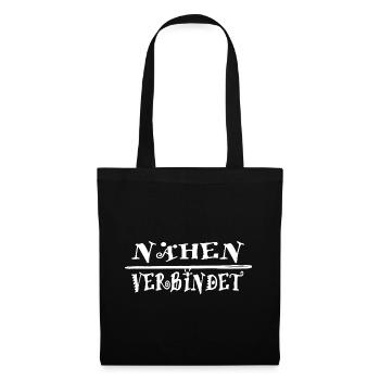 Sewing connects gift idea - Tote Bag - black - Front