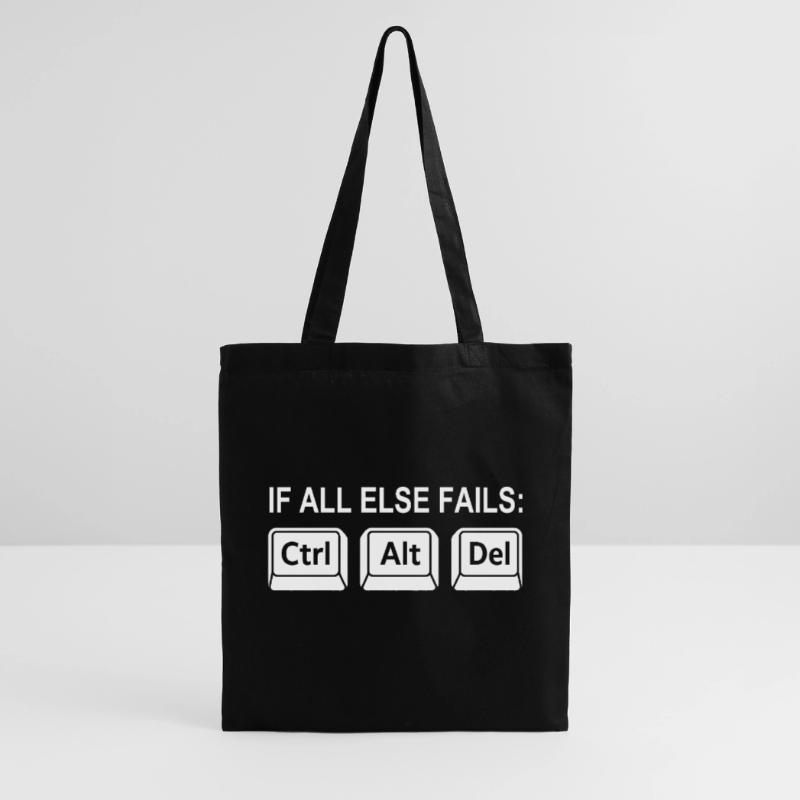Programmer Shortcut Geek IT Support Computer Tote Bag
