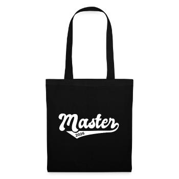 Master's Degree Graduation 2026 - Tote Bag - black - Front