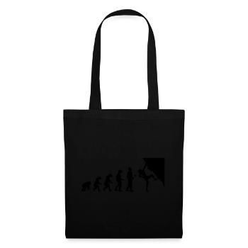 Evolutionary theory Climbing - Tote Bag - black - Front