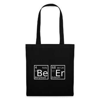 Bier Beer Periodic Table - Tote Bag - black - Front