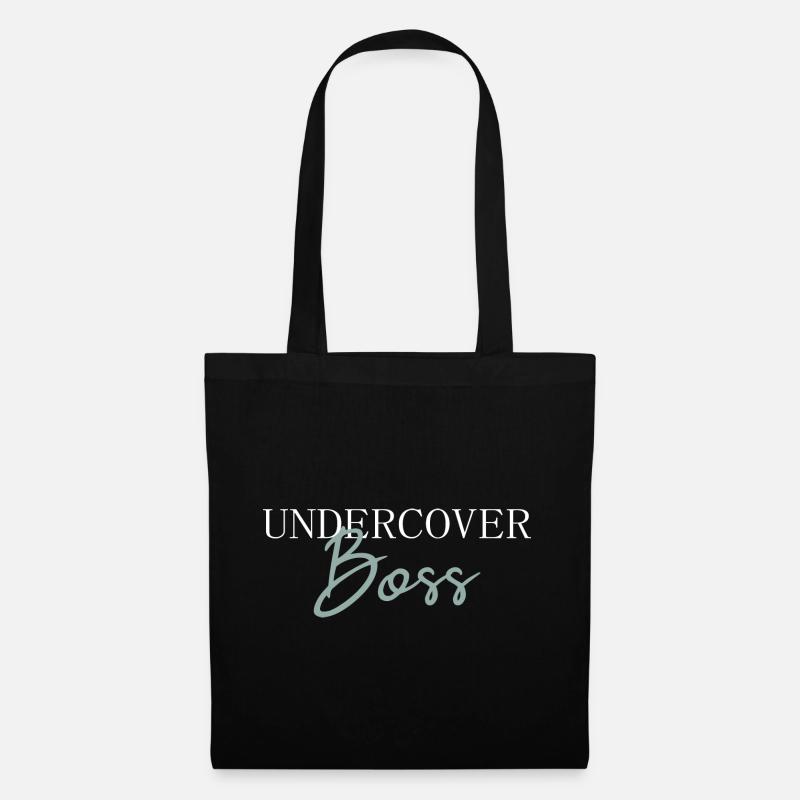Chef sous couverture - Sac en tissu - noir