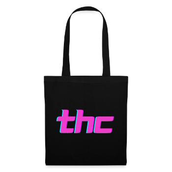 THC 420 Cannabis Weed Gift Idea Stoner Stoner - Tote Bag - black - Front
