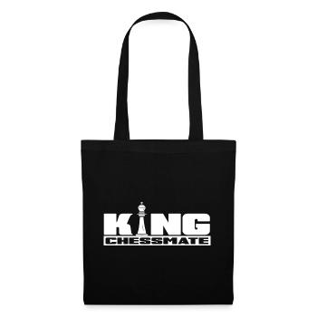 Chess Checkmate Chess player is chess king - Tote Bag - black - Front