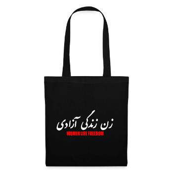 Women life freedom - Sac en tissu - noir - Devant