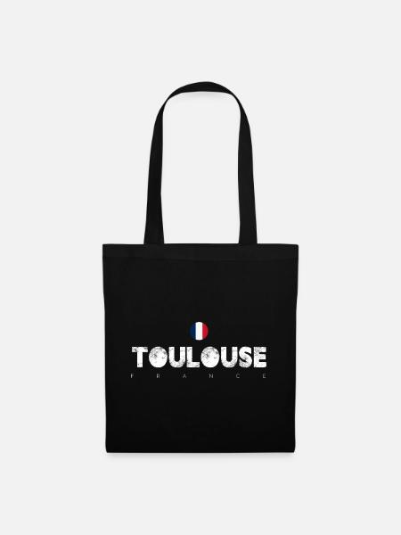 Toulouse - Sac en tissu - noir