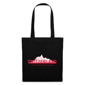 Switzerland Mountains - Tote Bag - black - Front