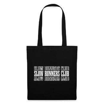 Slow Runners Club 13 - Stoffbeutel - Schwarz - Vorne