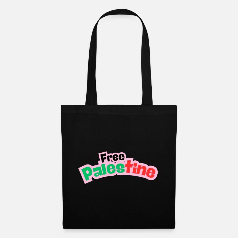 Palästina Design  - Stoffbeutel - Schwarz