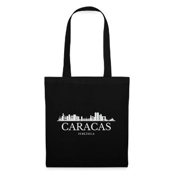 Caracas Skyline, Caracas Venezuela - Tote Bag - black - Front