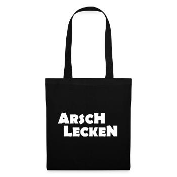 Léchage de cul - Sac en tissu - noir - Devant