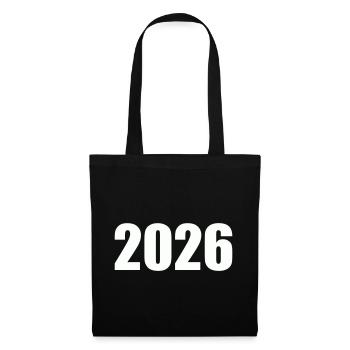 2026 - Tote Bag - black - Front