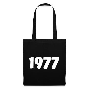 1977 - Sac en tissu - noir - Devant