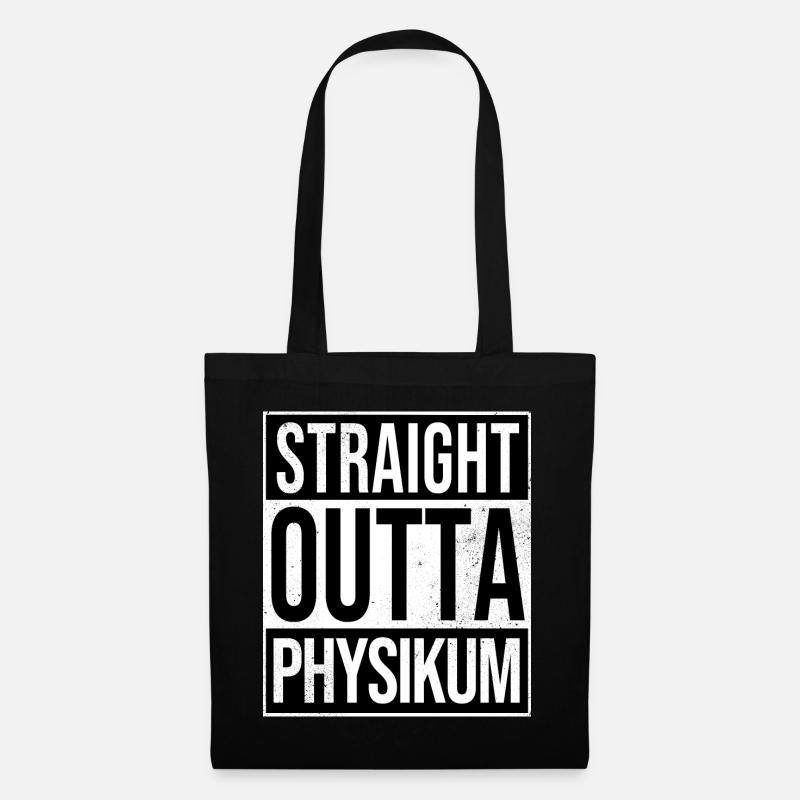 Physikum T Shirt - Stoffbeutel - Schwarz